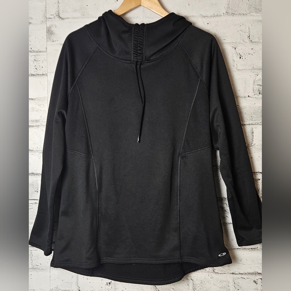 Champion Womens Black Performance Hoodie XL Athleisure Pullover